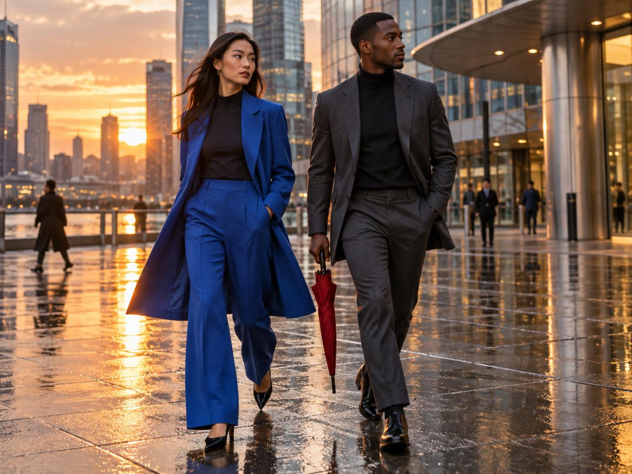 Global fashion campaign creative