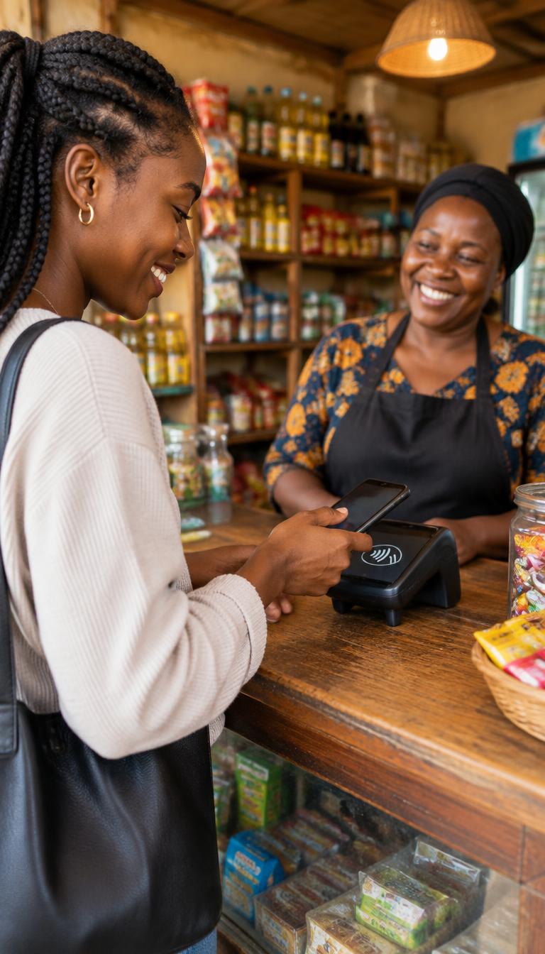 Tap to pay at my local shop