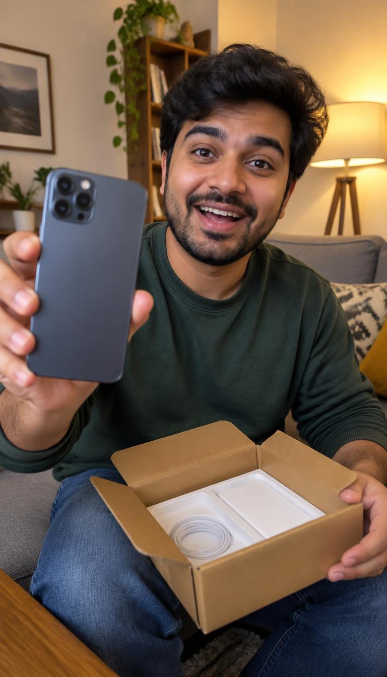 Unboxing the new flagship
